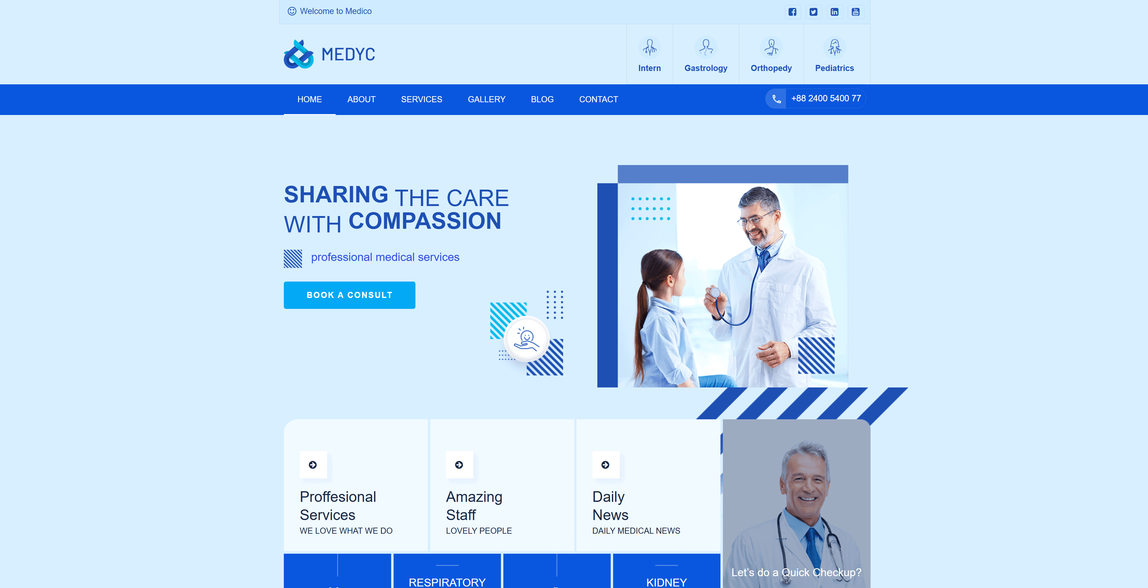 Troy medical practice website design - HIPAA compliant healthcare website with patient portal
